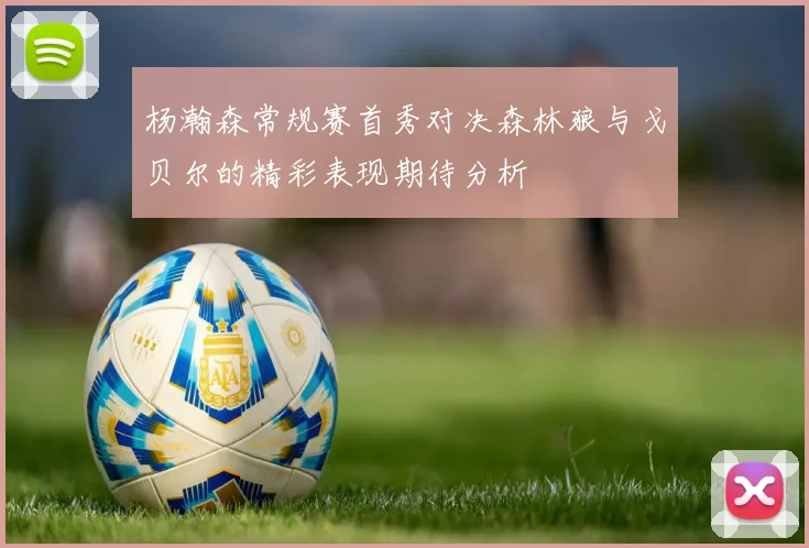 杨瀚森常规赛首秀对决森林狼与戈贝尔的精彩表现期待分析